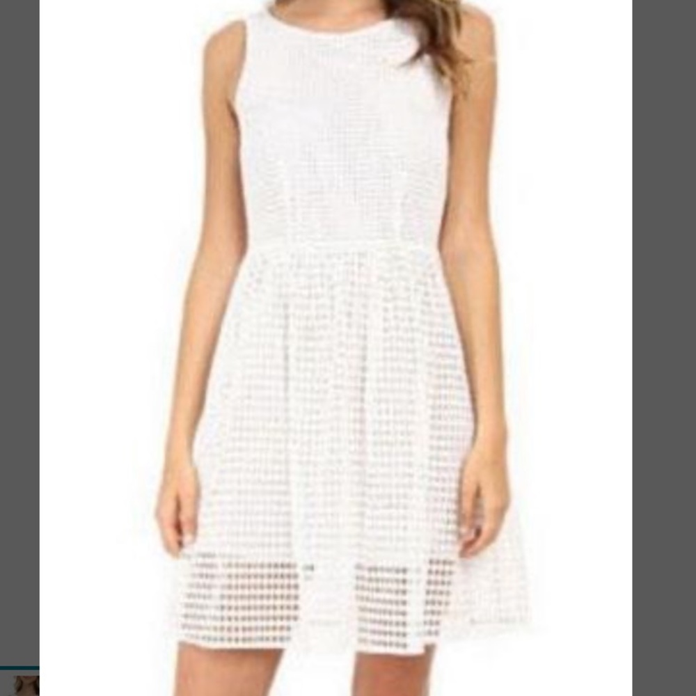 Michael Kors Cotton Eyelet Dress